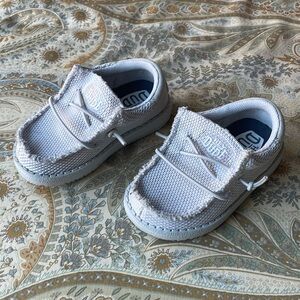 Hey Dude Toddler Shoe Size 6 Light Gray